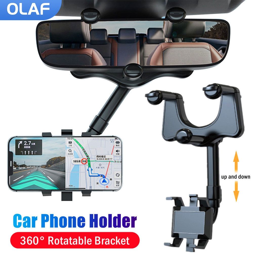 360° Rotatable Car Phone Holder – Secure Hands-Free Mount